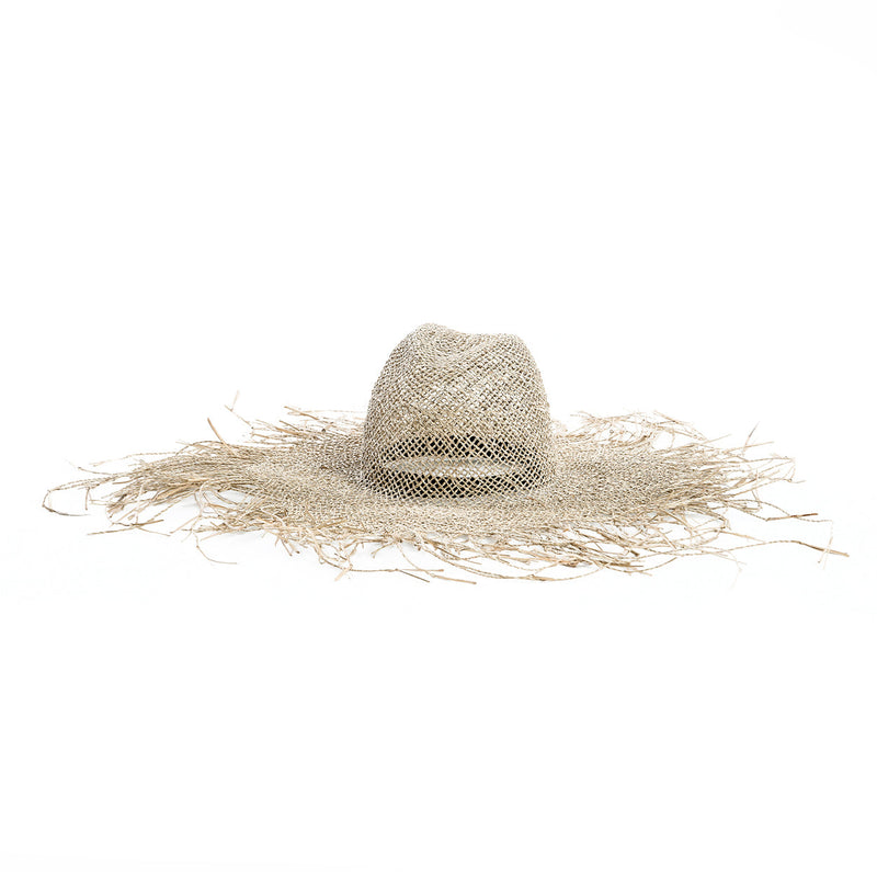 The Beach Hat in seagrass — handmade luxury hat curated by Laiyahome