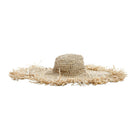 The Ocean Hat in raffia — handmade luxury hat curated by Laiyahome