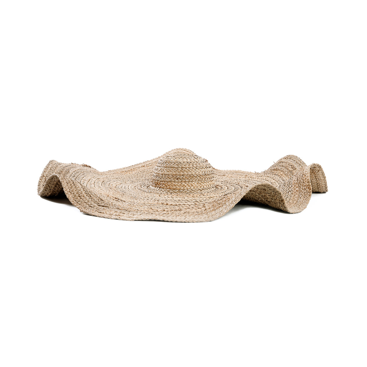 The Lolita Hat in seagrass — handmade luxury hat curated by Laiyahome