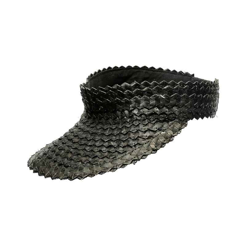 The Sunshade - Black in bamboo — handmade luxury hat curated by Laiyahome