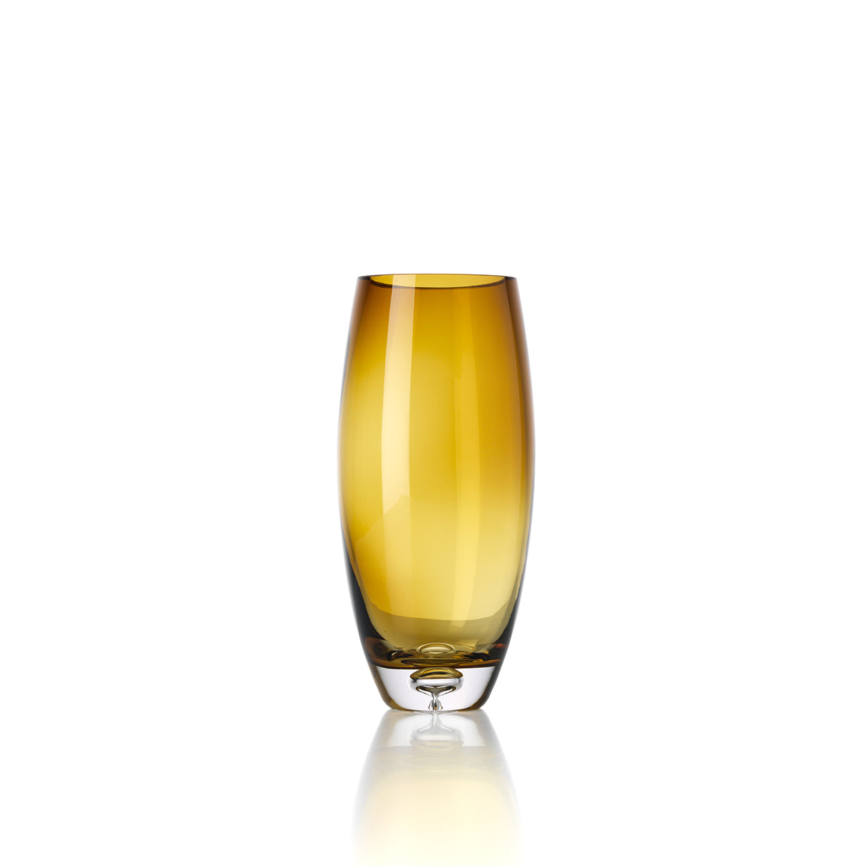 The Honey Glow Vase - Brown Gold - M in glass — handmade luxury vase curated by Laiyahome