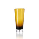 The Sunset Glow Vase - Brown Gold - L in glass — handmade luxury vase curated by Laiyahome