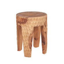 The Paramo Stool - Natural in wood — handmade luxury stool curated by Laiyahome