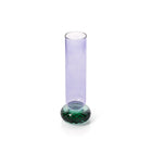The Violet Quartz Vase in glass — handmade luxury vase curated by Laiyahome — view 2