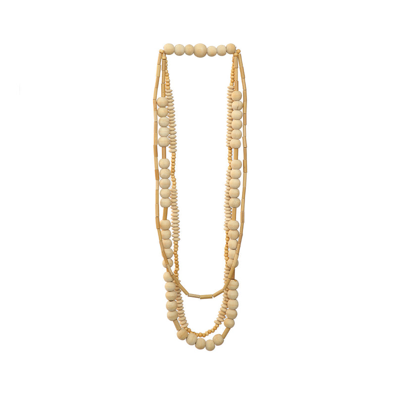 The Jimbaran Necklace - Natural in shell — handmade luxury necklace curated by Laiyahome
