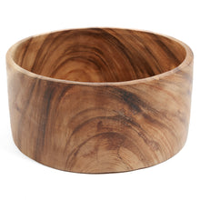 The Suar Salad Bowl - L in wood — handmade luxury bowl curated by Laiyahome