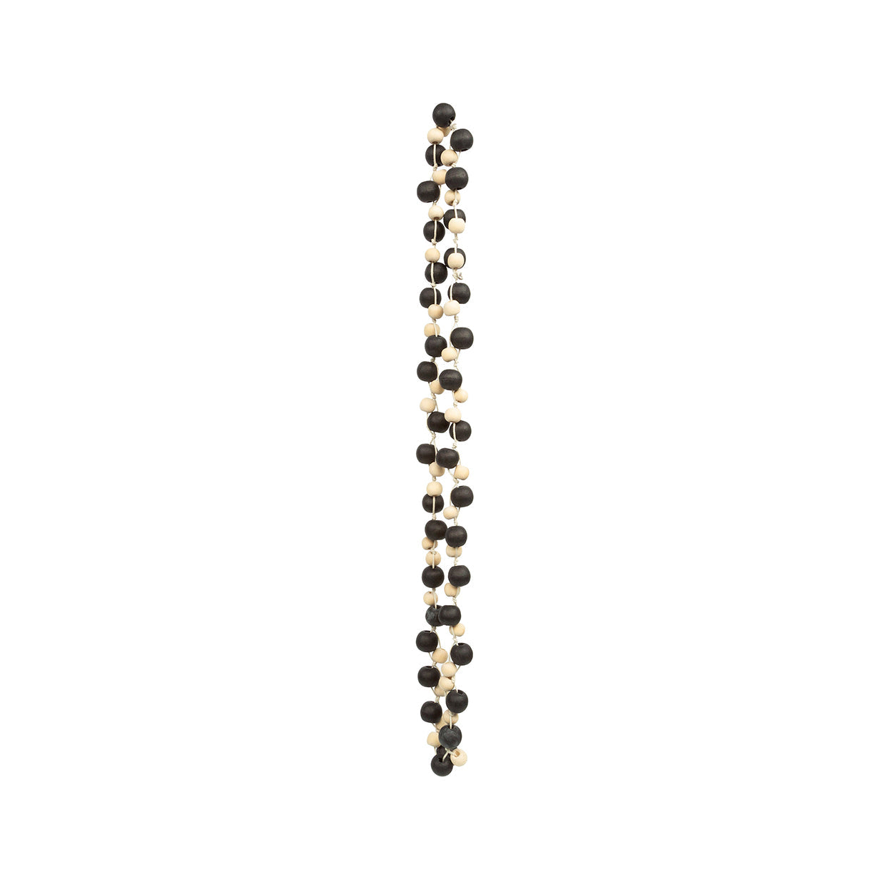 The Canggu Necklace - Natural Black in shell — handmade luxury necklace curated by Laiyahome