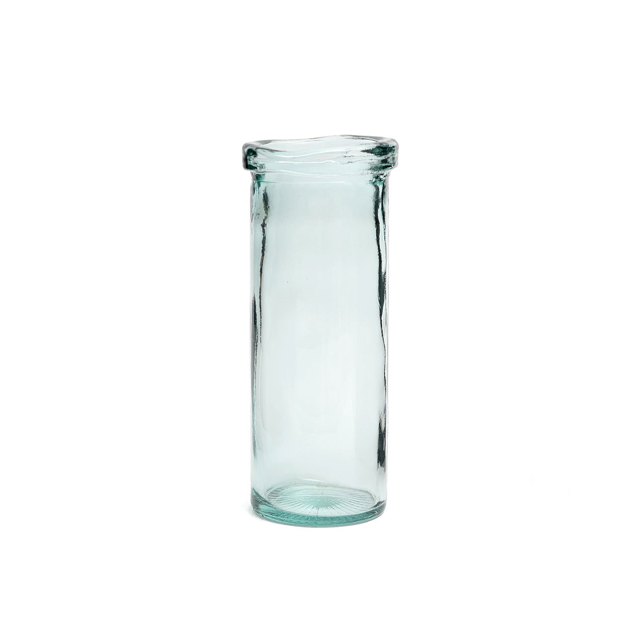 The Jiandan Vase - Blue - L in glass — handmade luxury vase curated by Laiyahome