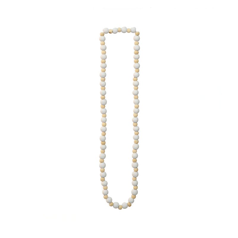 The Canggu Necklace - Natural White in shell — handmade luxury necklace curated by Laiyahome