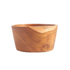 The Popcorn Snack Bowl in wood — handmade luxury bowl curated by Laiyahome