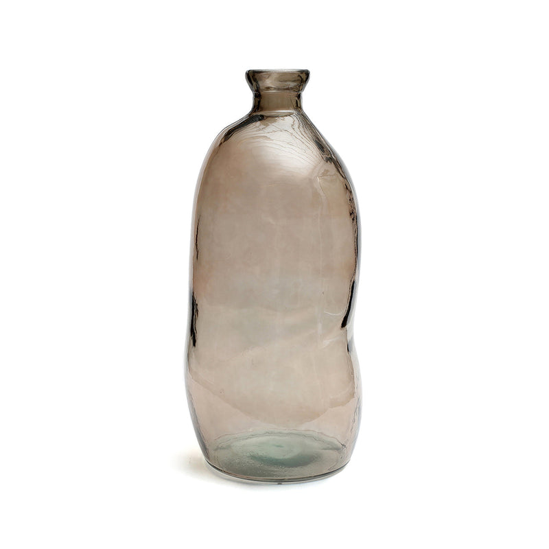The Jinsuo Vase - Beige in glass — handmade luxury vase curated by Laiyahome