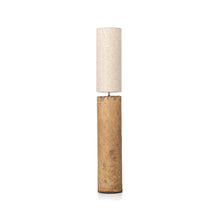 The Totem Floor Lamp - Mud - L in paper — handmade luxury decorative piece curated by Laiyahome