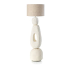 The Lampatha Christie Floor Lamp - White - XL in paper — handmade luxury floor lamp curated by Laiyahome