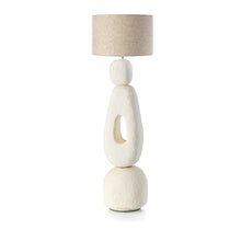 The Lampatha Christie Floor Lamp - White - XL in paper — handmade luxury floor lamp curated by Laiyahome