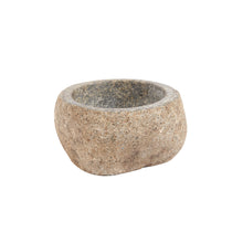 The River Stone Bowl - Black - S in stone — handmade luxury bowl curated by Laiyahome