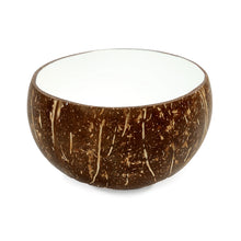 The Coco Food Bowl - Natural White in coconut — handmade luxury bowl curated by Laiyahome