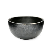 The Burned Bowl - Black - M in terracotta — handmade luxury bowl curated by Laiyahome