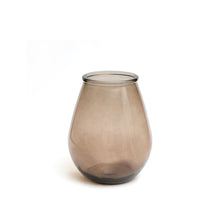 The Qiezi Vase - Beige - M in glass — handmade luxury vase curated by Laiyahome