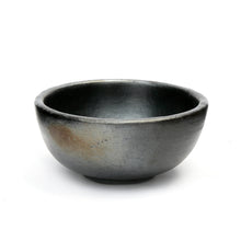 The Burned Bowl - Black - S in terracotta — handmade luxury bowl curated by Laiyahome