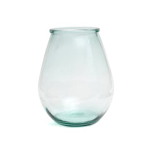 The Qiezi Vase - Blue - L in glass — handmade luxury vase curated by Laiyahome