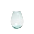The Qiezi Vase - Blue - M in glass — handmade luxury vase curated by Laiyahome