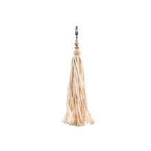 The Cotton Wood Keychain - Natural in cotton — handmade luxury keychain curated by Laiyahome