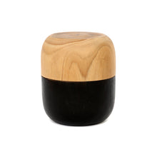 The Bondi Double Bowl in wood — handmade luxury bowl curated by Laiyahome