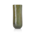 The Forest Vase - Green - High – glass decorative vase in green – product view 1