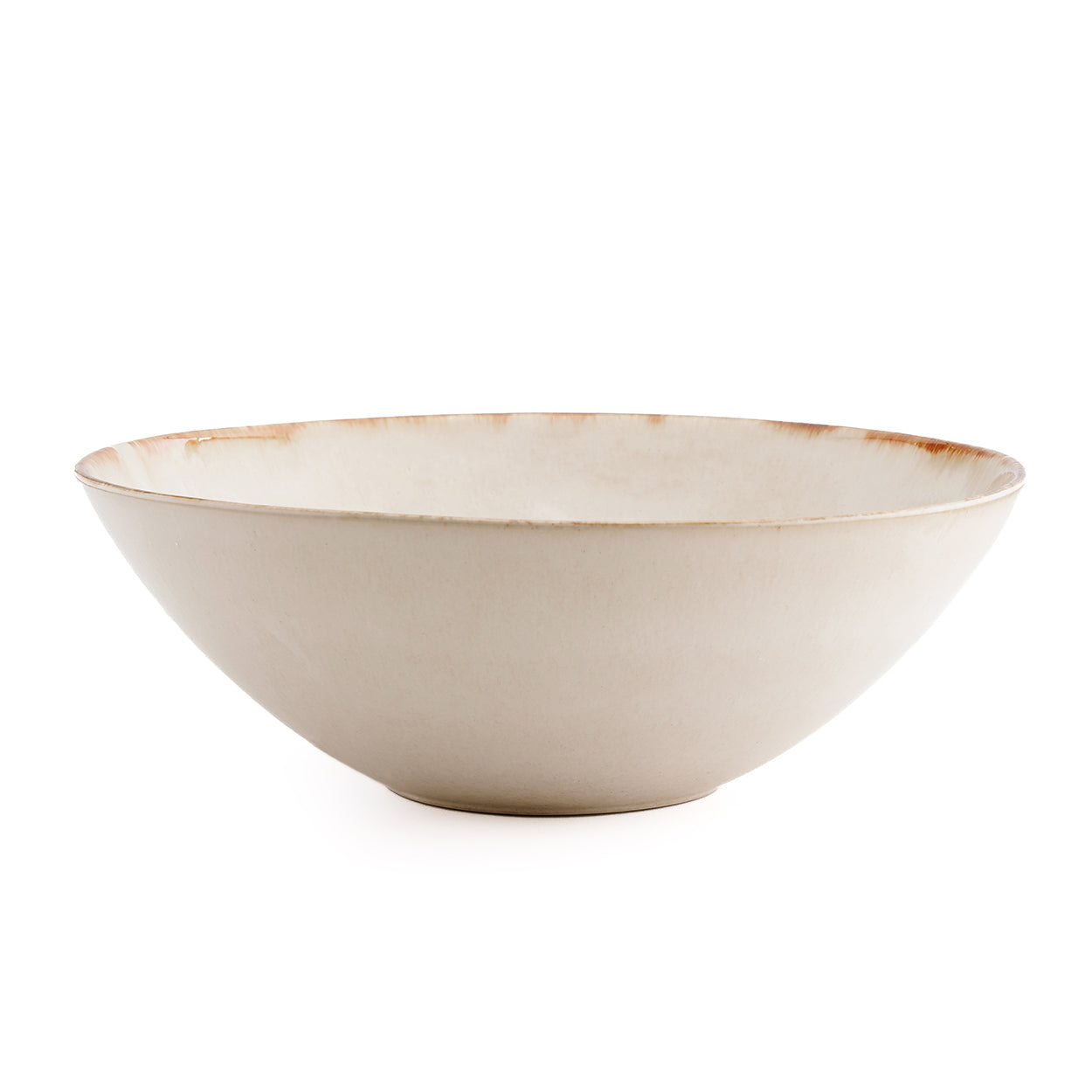 The Cascais Serving Bowl - L in ceramic — handmade luxury bowl curated by Laiyahome