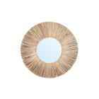 The Alang Alang Mirror - Natural - M in grass — handmade luxury wall mirror curated by Laiyahome