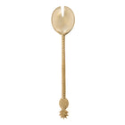The Pineapple Salad Fork - Gold in brass — handmade luxury table fork curated by Laiyahome
