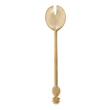 The Pineapple Salad Fork - Gold in brass — handmade luxury table fork curated by Laiyahome