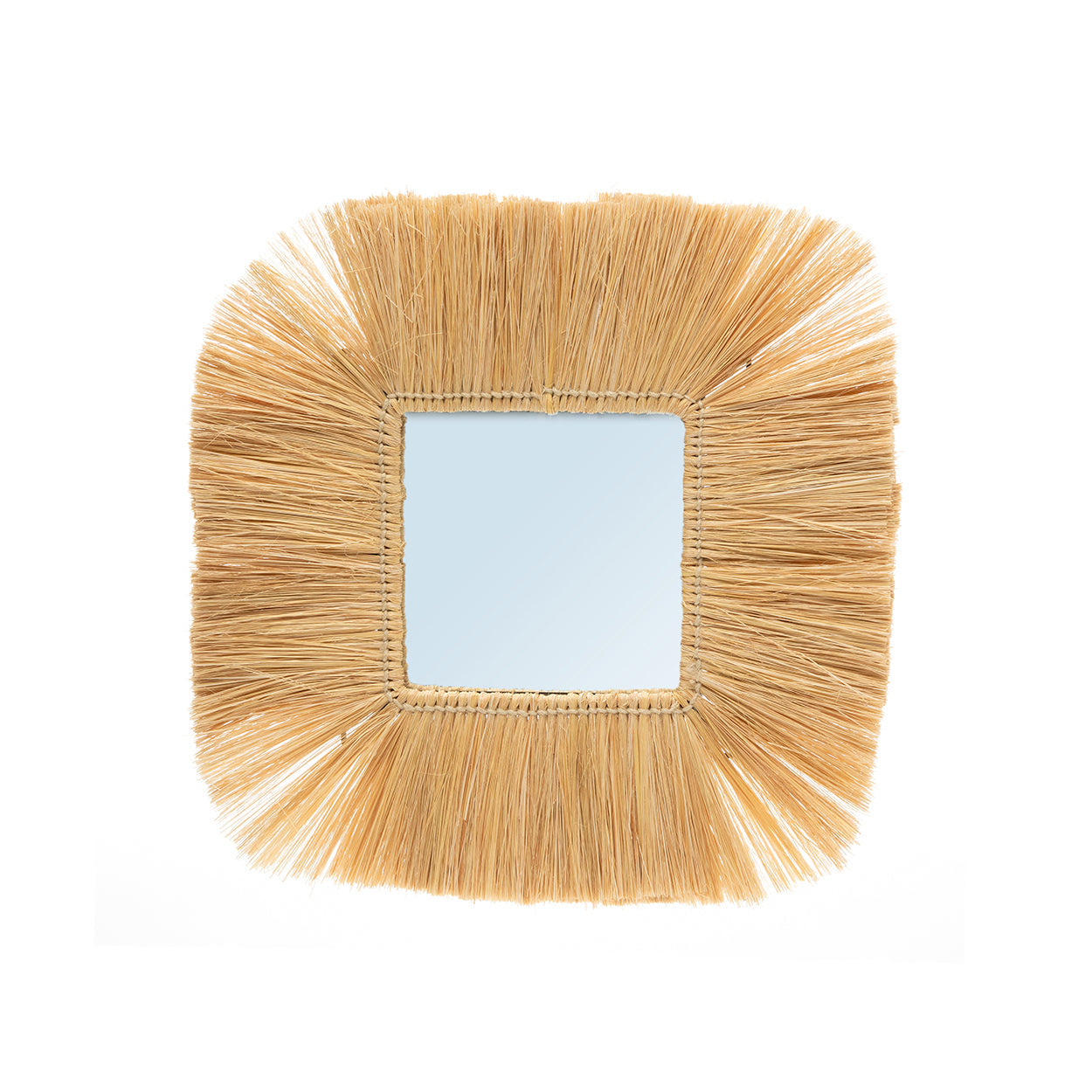 The Goa Mirror - Natural - M in glass — handmade luxury wall mirror curated by Laiyahome