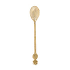 The Pineapple Spoon - Gold in brass — handmade luxury soup spoon curated by Laiyahome