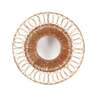 The Montezuma Mirror - Natural in coconut — handmade luxury wall mirror curated by Laiyahome