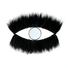 The Black Eye Mirror - Black in glass — handmade luxury wall mirror curated by Laiyahome