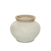 The Styly Vase - Concrete Natural - M in terracotta — handmade luxury vase curated by Laiyahome