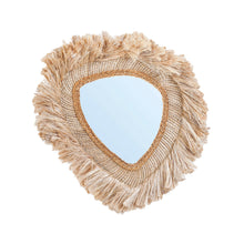 The La Contessa Mirror - Natural - L in grass — handmade luxury wall mirror curated by Laiyahome