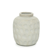 The Trendy Vase - Concrete - M in terracotta — handmade luxury vase curated by Laiyahome