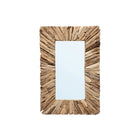 The Driftwood Framed Mirror - Natural - M in wood — handmade luxury wall mirror curated by Laiyahome