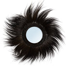 The Simba Mirror - Black - L in glass — handmade luxury wall mirror curated by Laiyahome
