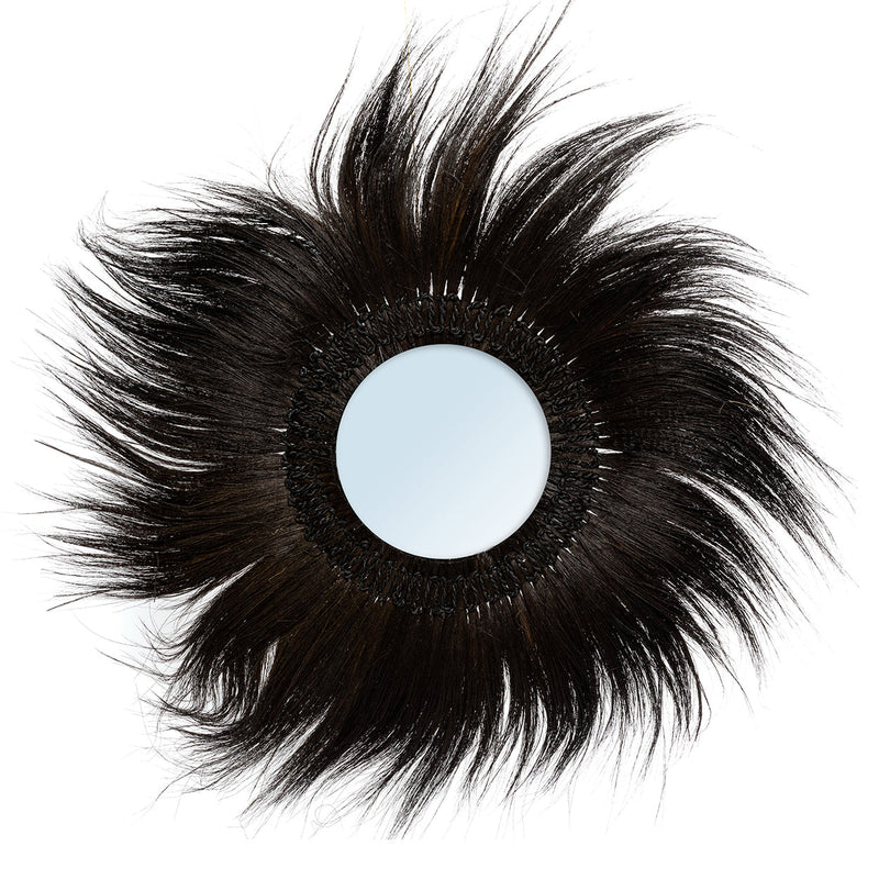 The Simba Mirror - Black - L in glass — handmade luxury wall mirror curated by Laiyahome