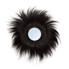 The Simba Mirror - Black - M in glass — handmade luxury wall mirror curated by Laiyahome