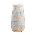 The Cutie Vase - Concrete Natural - L in terracotta — handmade luxury vase curated by Laiyahome