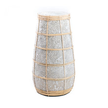 The Cutie Vase - Concrete Natural - L in terracotta — handmade luxury vase curated by Laiyahome