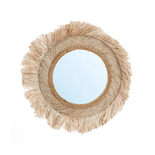 The Capri Mirror - Natural - L in glass — handmade luxury wall mirror curated by Laiyahome