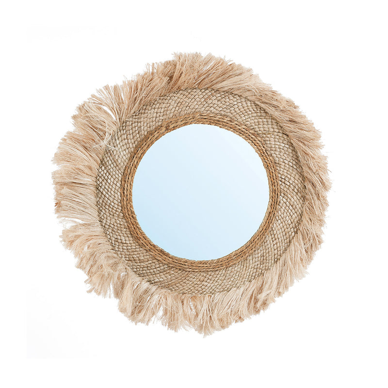 The Capri Mirror - Natural - L | natural materials, organic modern