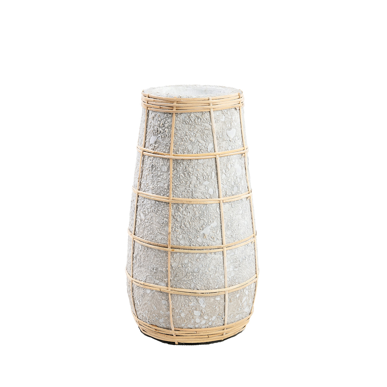 The Cutie Vase - Concrete Natural - M in terracotta — handmade luxury vase curated by Laiyahome