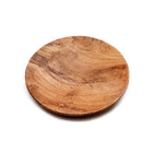 The Teak Root Round Plate - M in wood — handmade luxury dinner plate curated by Laiyahome