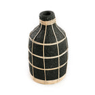 The Whoopy Vase - Black Natural - L in terracotta — handmade luxury vase curated by Laiyahome